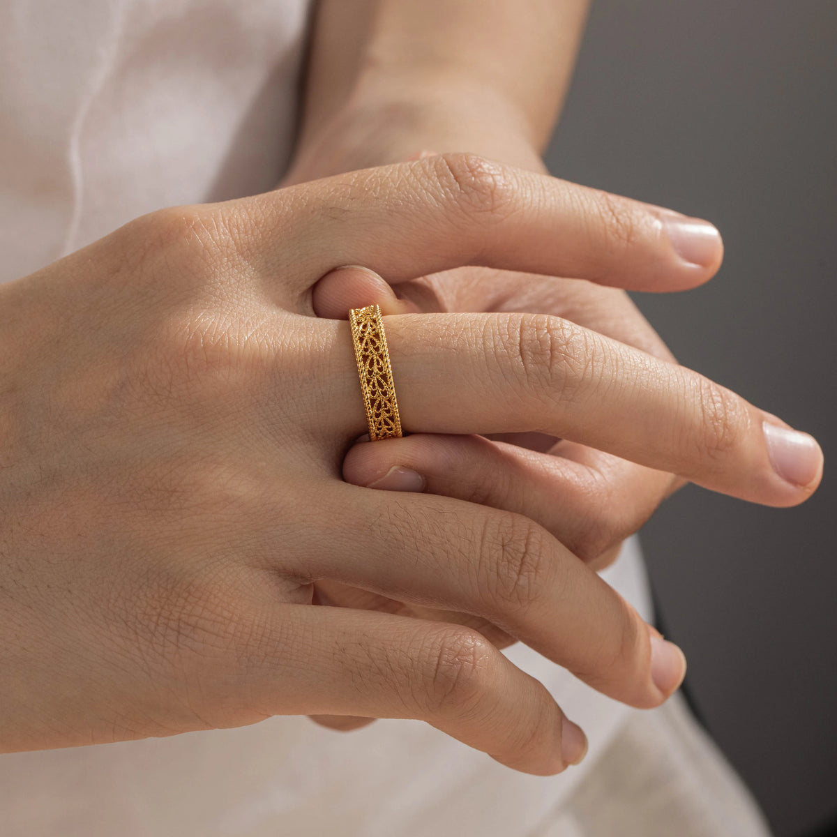 18K Gold-Plated Copper Cubic Zirconia Ring | 6 Styles