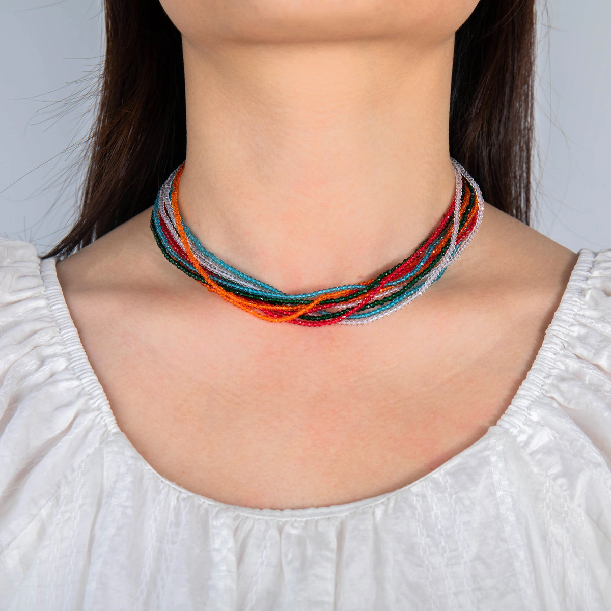 AJN-201 wholesale stone necklace