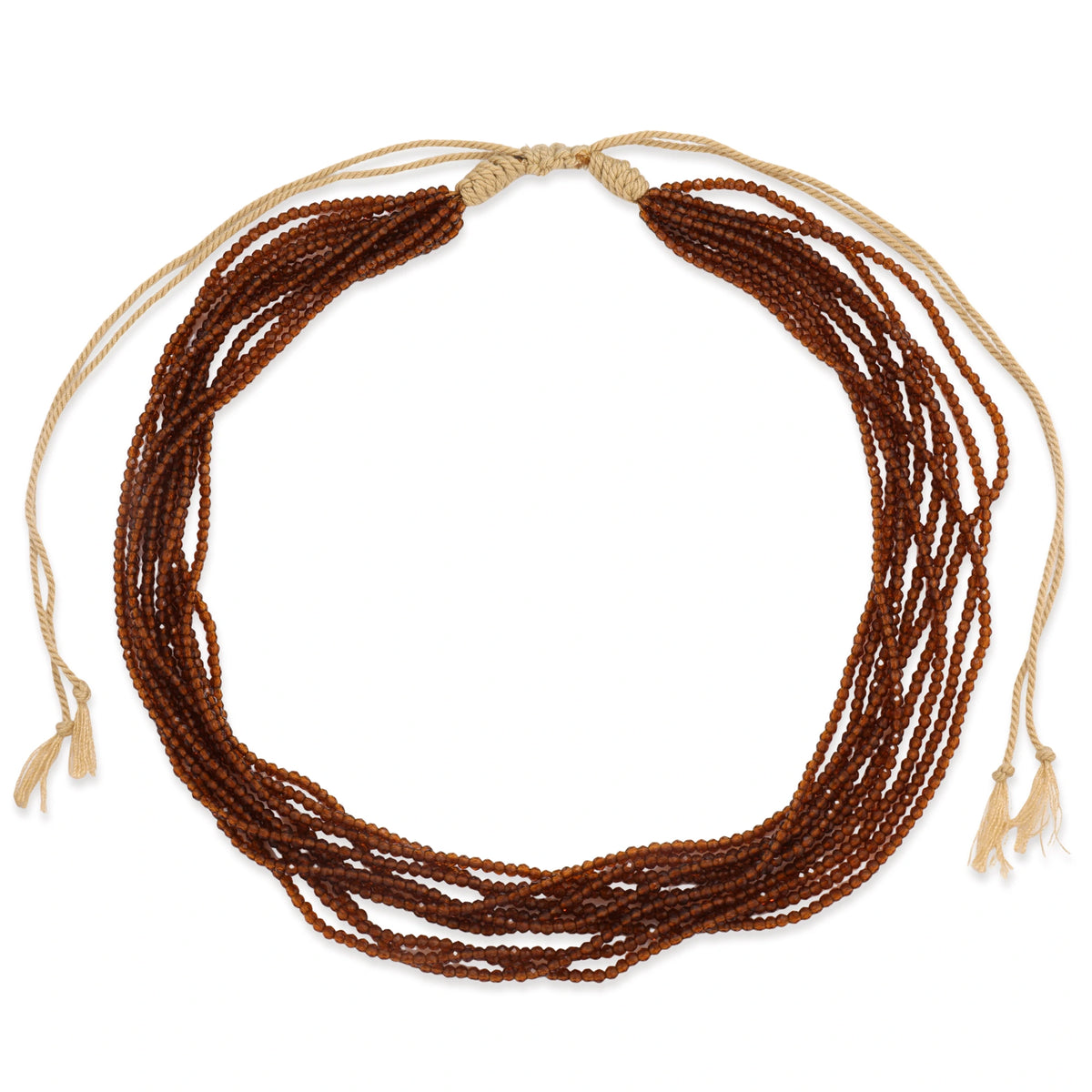 AJN-239 wholesale stone necklace on white background