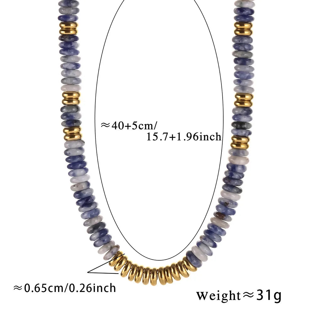 Wholesale Gold-Tone Stone Bead Jewelry Set | US JEWELRY WHOLESALE