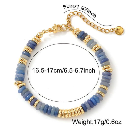 Wholesale Gold-Tone Stone Bead Jewelry Set | US JEWELRY WHOLESALE